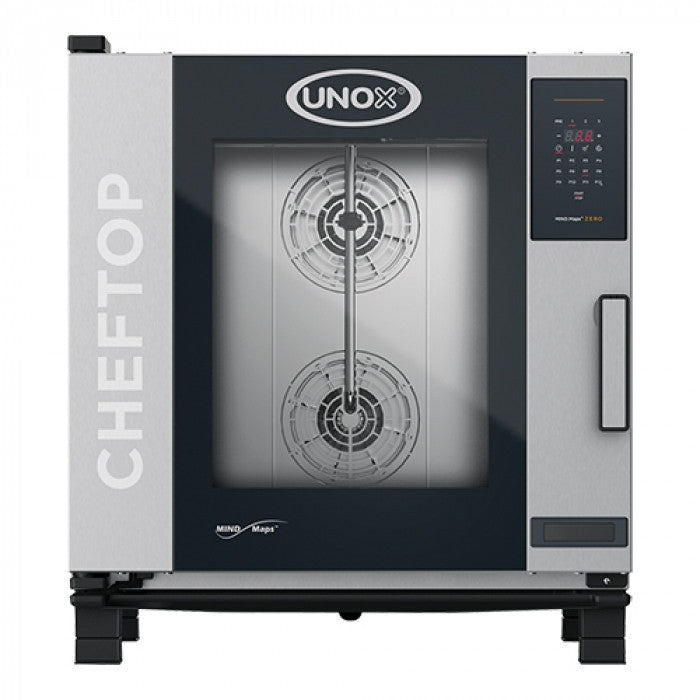 Four professionnel mixte 7 niveaux GN1/1 - Unox ChefTop Mind Zero, technologie Steam.Plus et Air.Plus - Unox