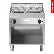 Grill pierre de lave 2 zones - Grille inox - Gaz naturel - Fun 700 - Modular