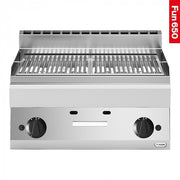 Grill pierre de lave 2 zones - Grille inox - Gaz naturel - Fun 650 - Modular