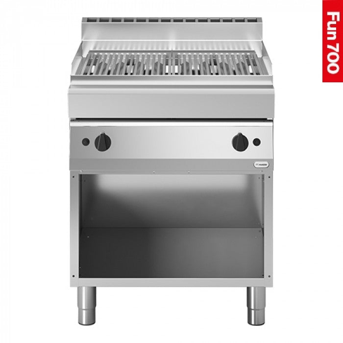 Grill 2 zones - Grille inox - Gaz naturel - Fun 700 - Modular