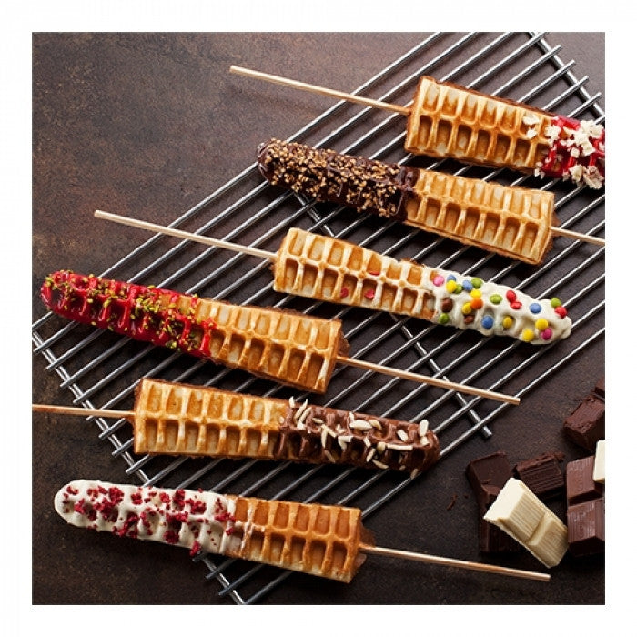 Gaufrier pour gaufre sur bâtonnet - 4 gaufres - Neumärker