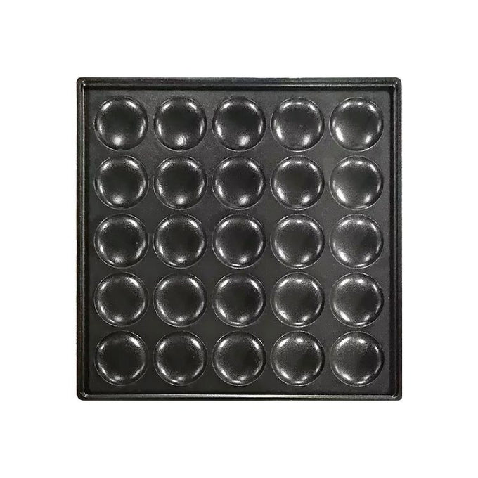 Appareil pour crêpes hollandaise / Poffertjes 25 pièces - Cuisine Festive - L 300 x P 330 x H 190 mm - Combisteel