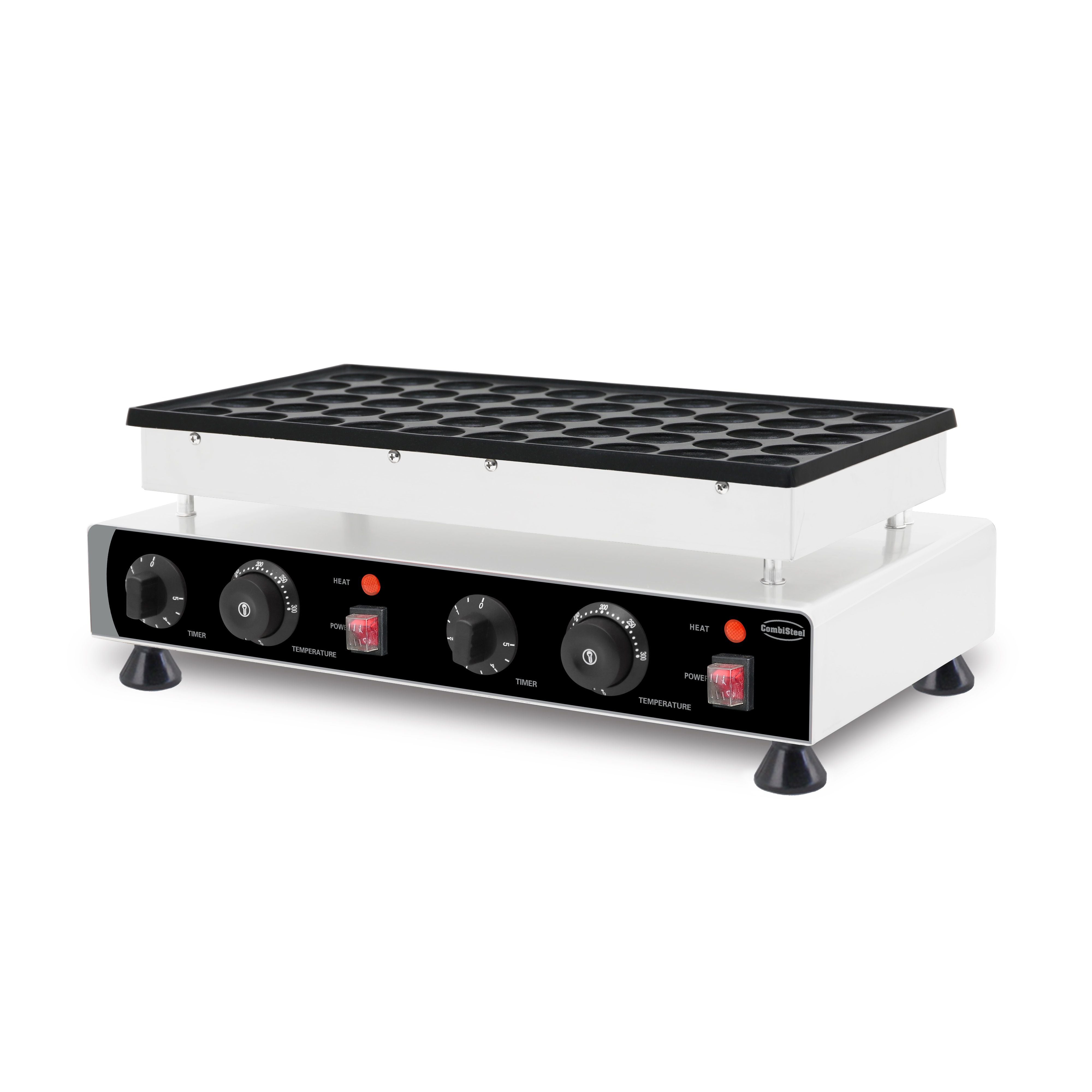 Appareil pour crêpes hollandaise / Poffertjes 50 pièces - Combisteel