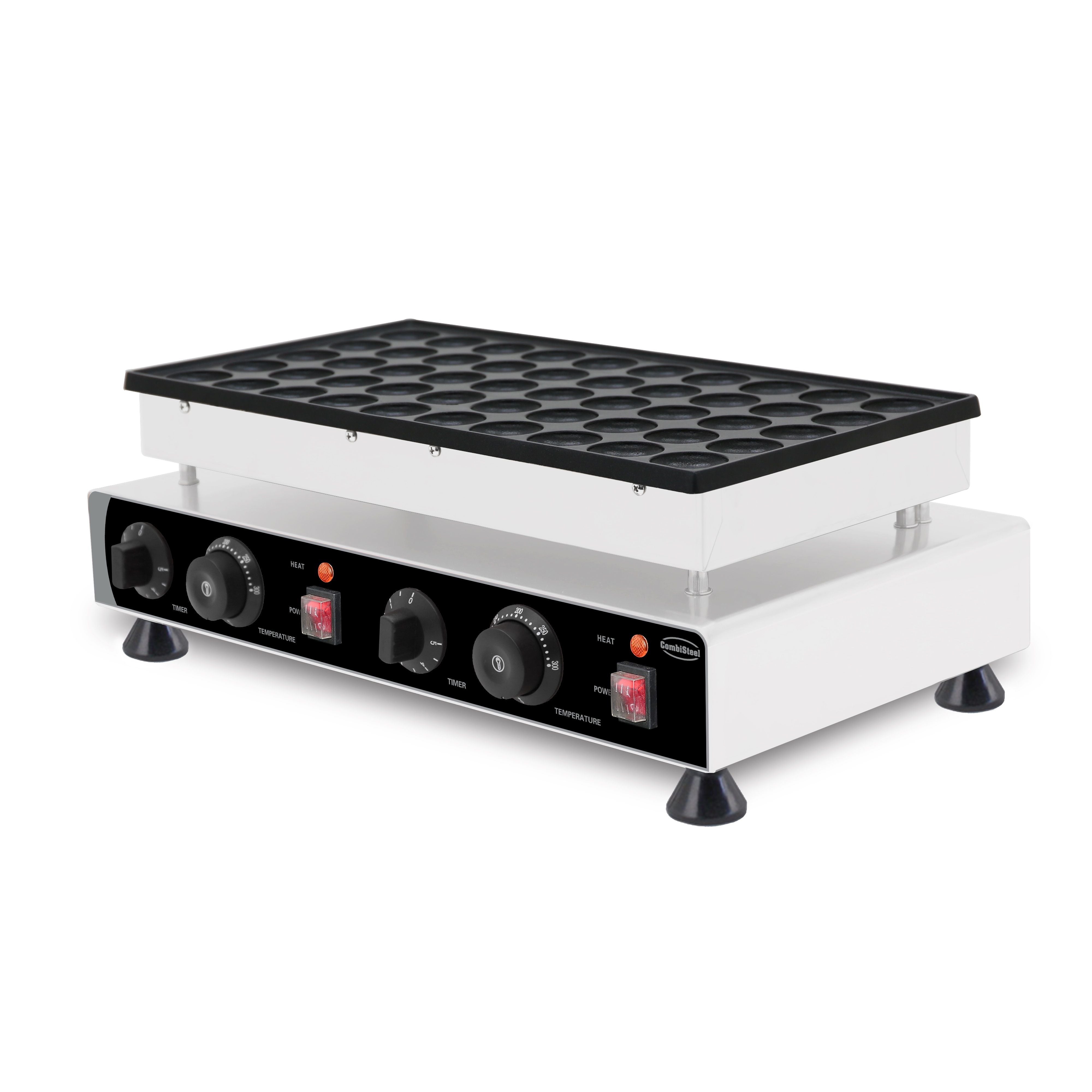 Appareil pour crêpes hollandaise / Poffertjes 50 pièces - Combisteel