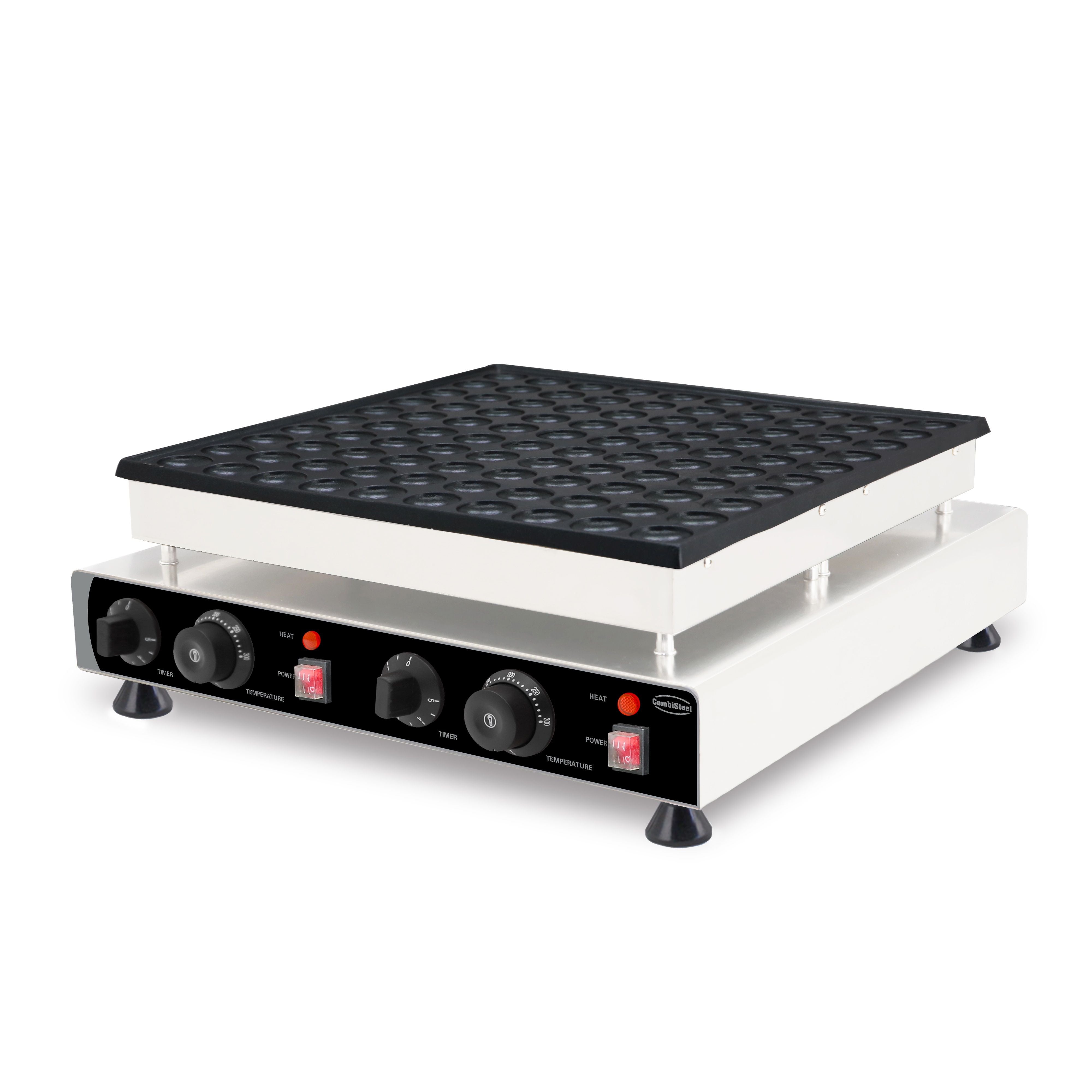 Appareil pour crêpes hollandaise / Poffertjes 100 pièces - Combisteel