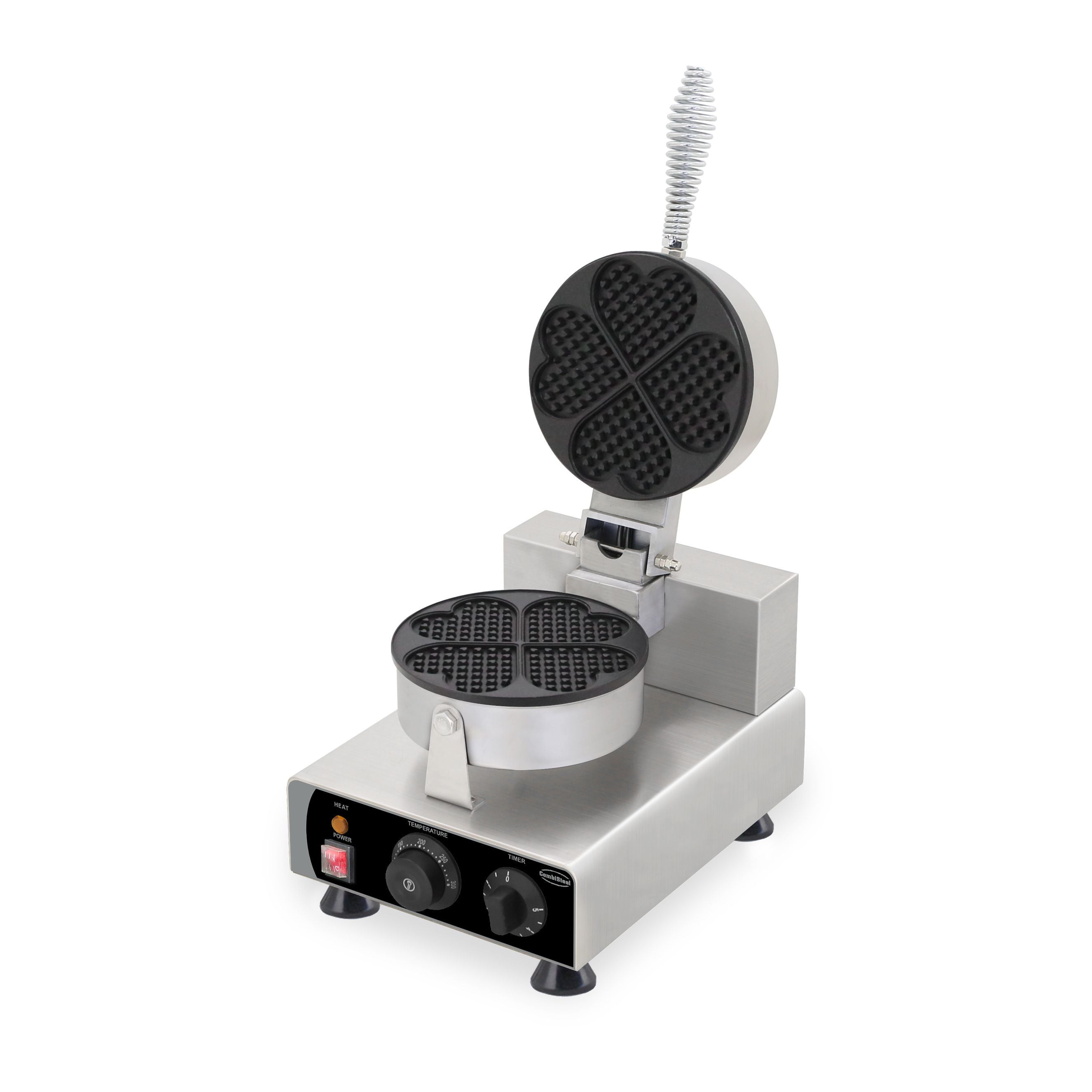 Gaufrier en coeur Combisteel - Cuisine Festive professionnel CHR - matériel cuisine pro - Cuistéo
