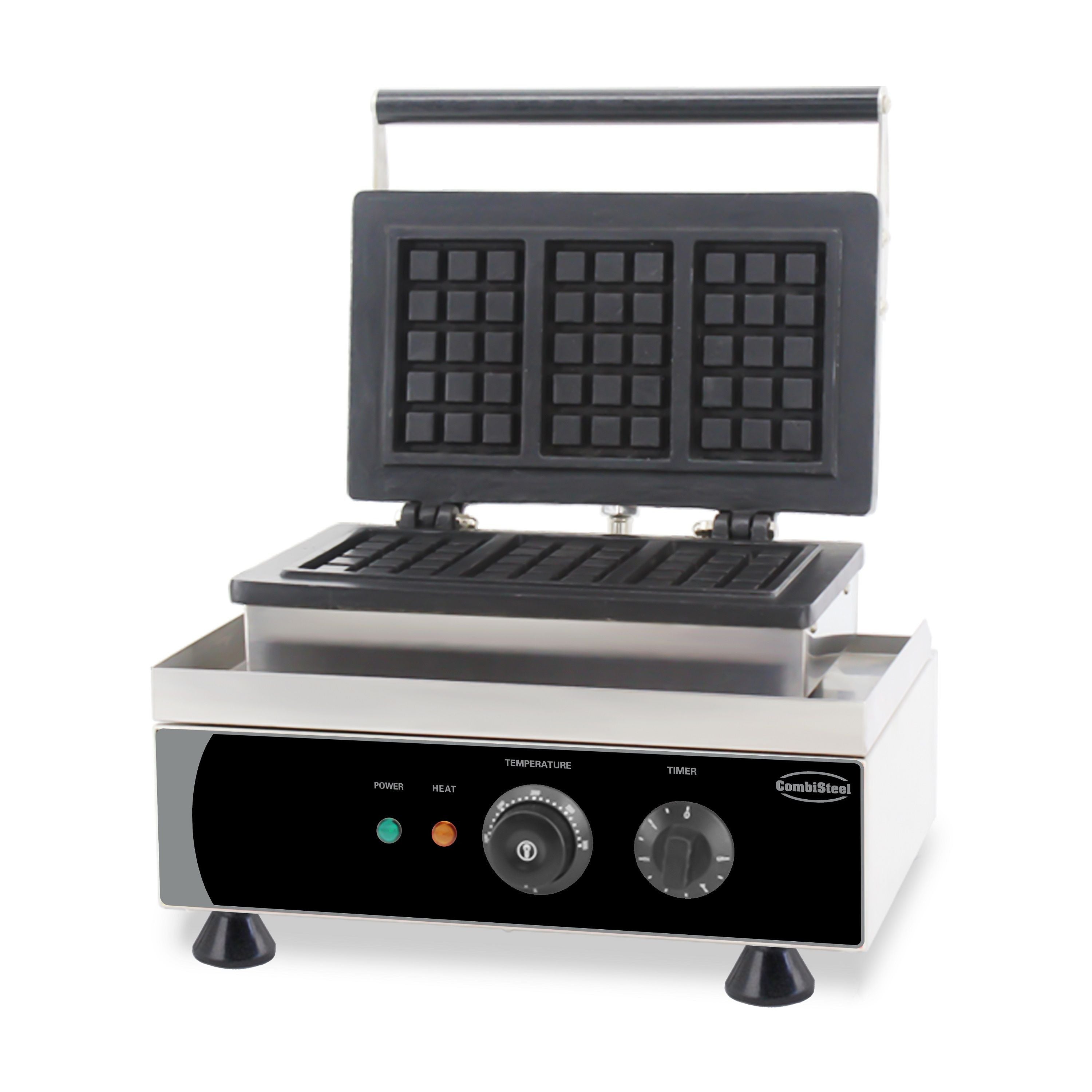 Gaufrier 3 pièces Bruxelles Combisteel - Cuisine Festive professionnel CHR - matériel cuisine pro - Cuistéo