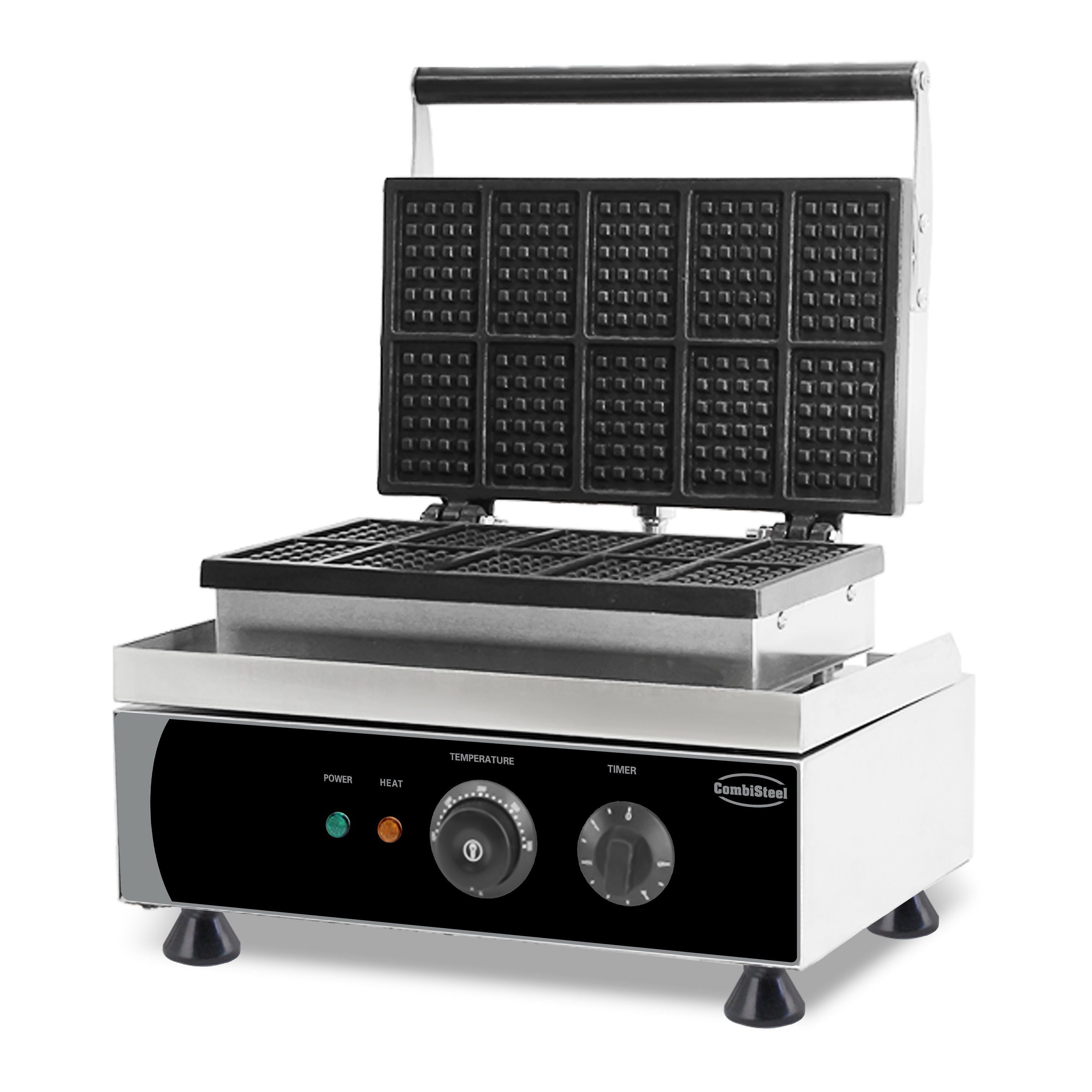 Gaufrier 10 pièces Bruxelles Combisteel - Cuisine Festive professionnel CHR - matériel cuisine pro - Cuistéo