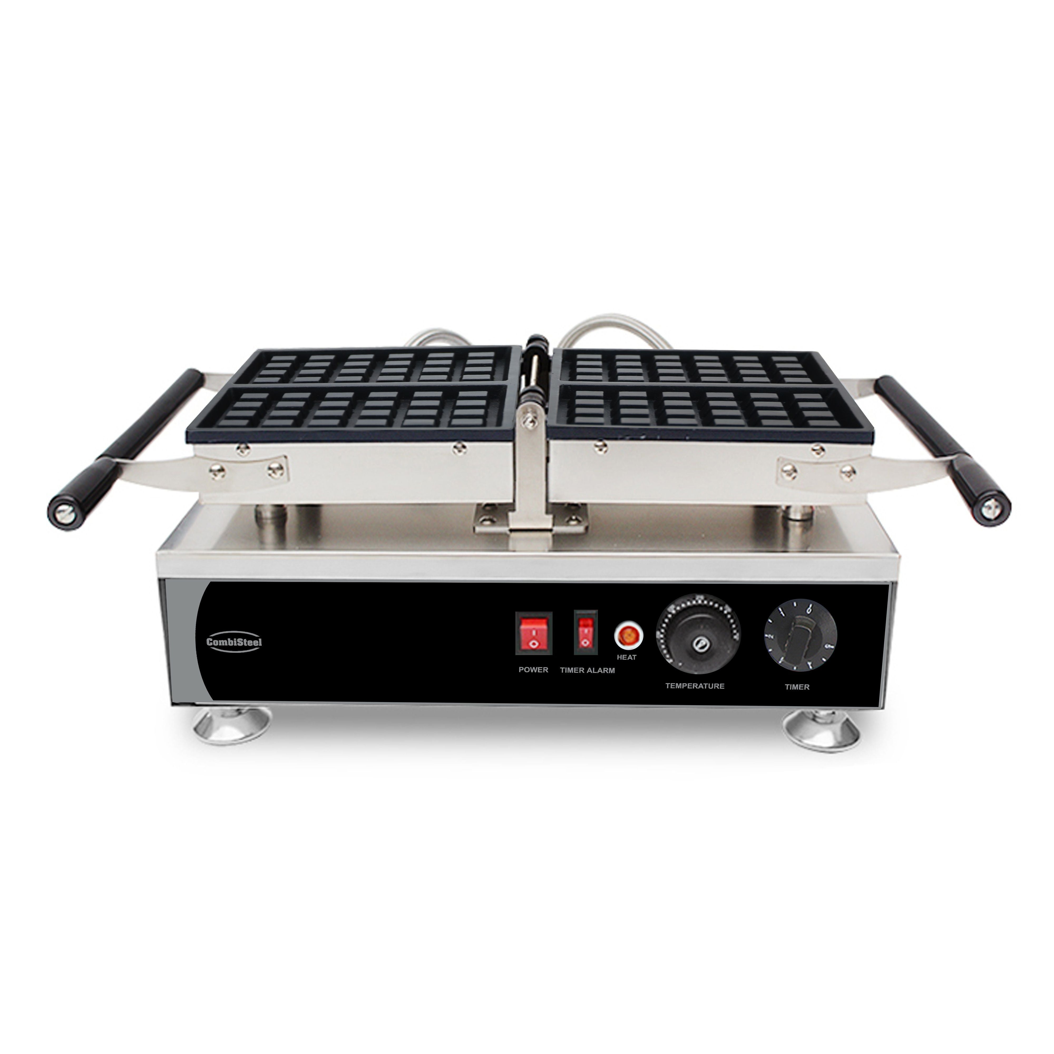 Gaufrier 2 pièces Bruxelles rotatif Combisteel - Cuisine Festive professionnel CHR - matériel cuisine pro - Cuistéo