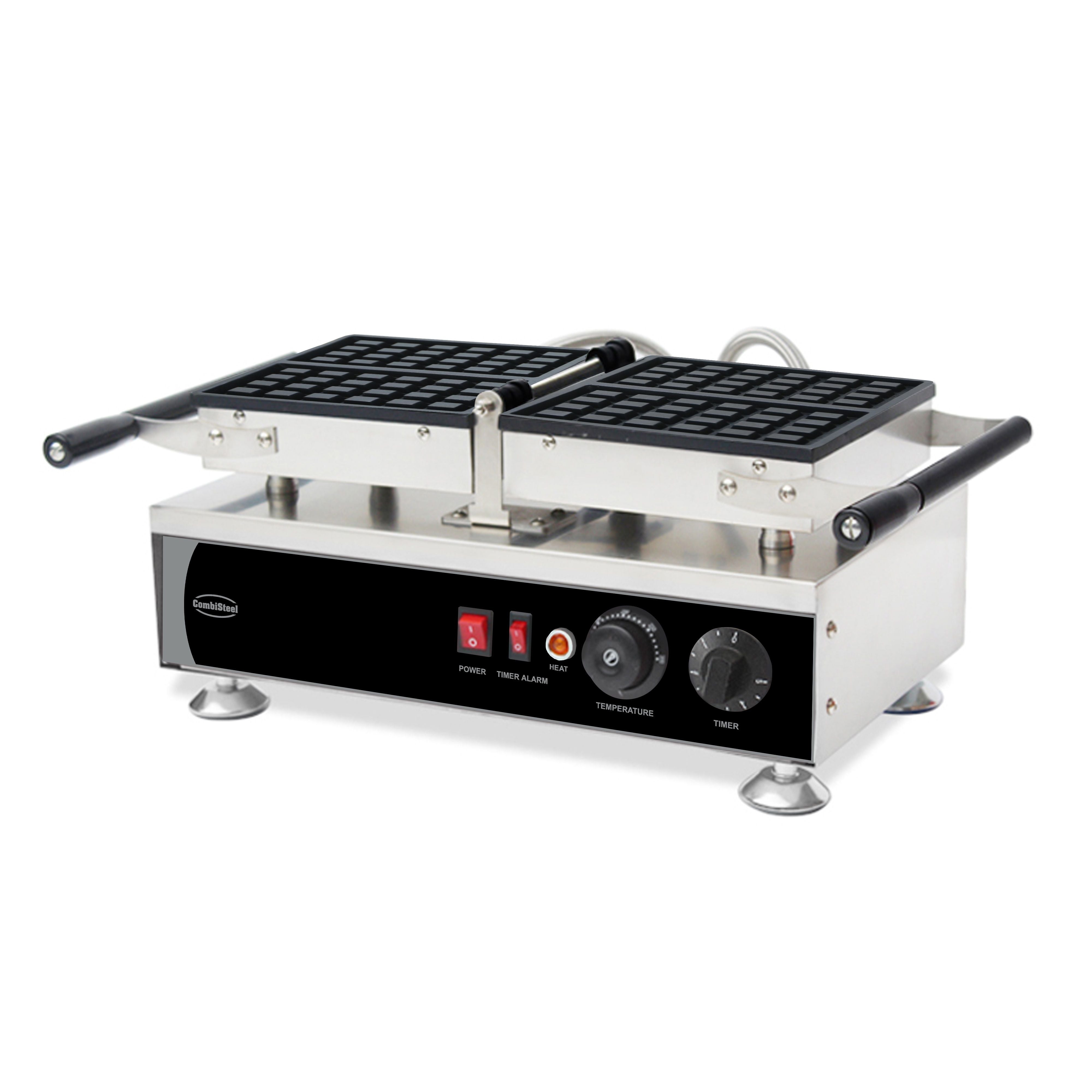 Gaufrier 2 pièces Bruxelles rotatif Combisteel - vue 2 - Cuisine Festive pro CHR - Cuistéo