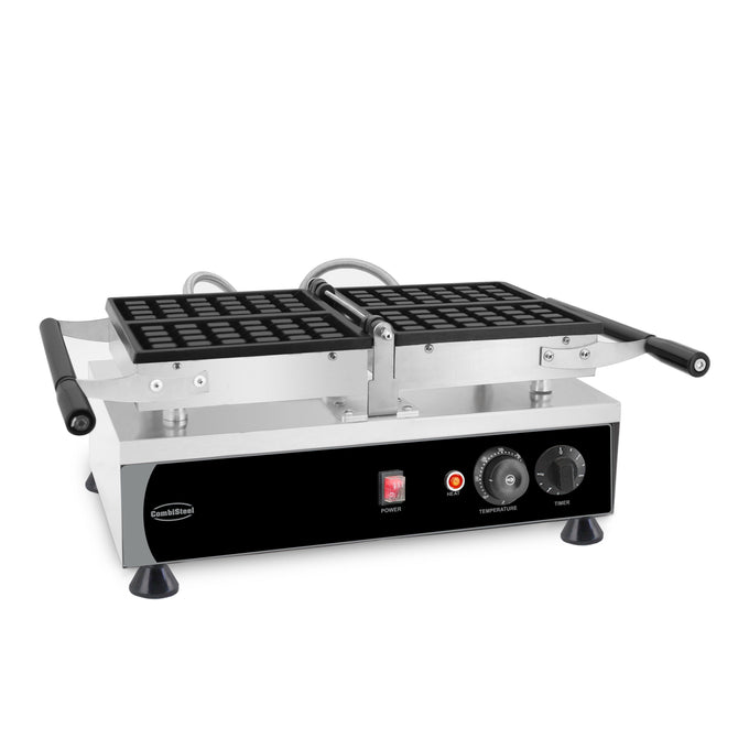 Gaufrier 2 pièces Bruxelles rotatif Combisteel - vue 3 - Cuisine Festive pro CHR - Cuistéo