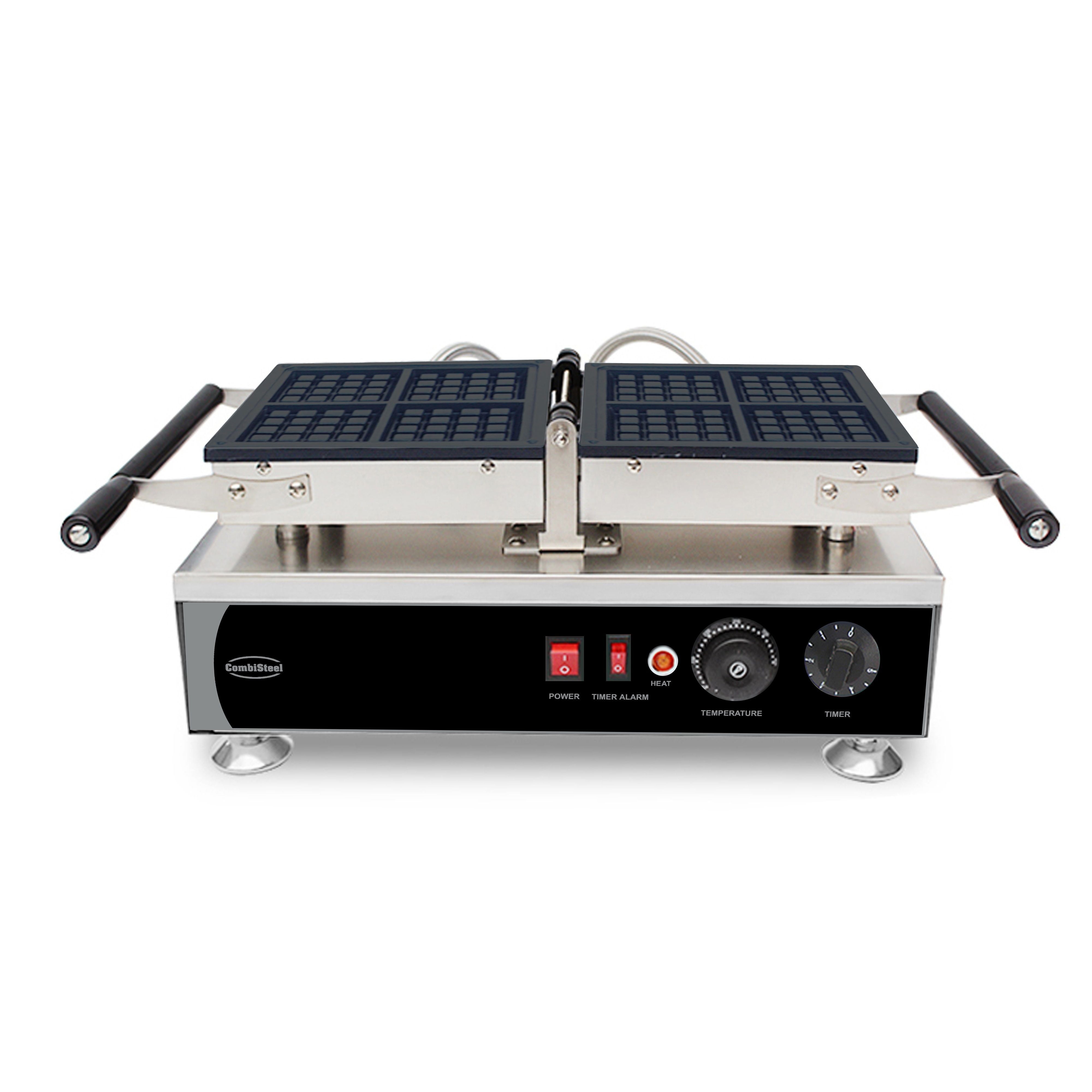Gaufrier 4 pièces Bruxelles rotatif Combisteel - Cuisine Festive professionnel CHR - matériel cuisine pro - Cuistéo