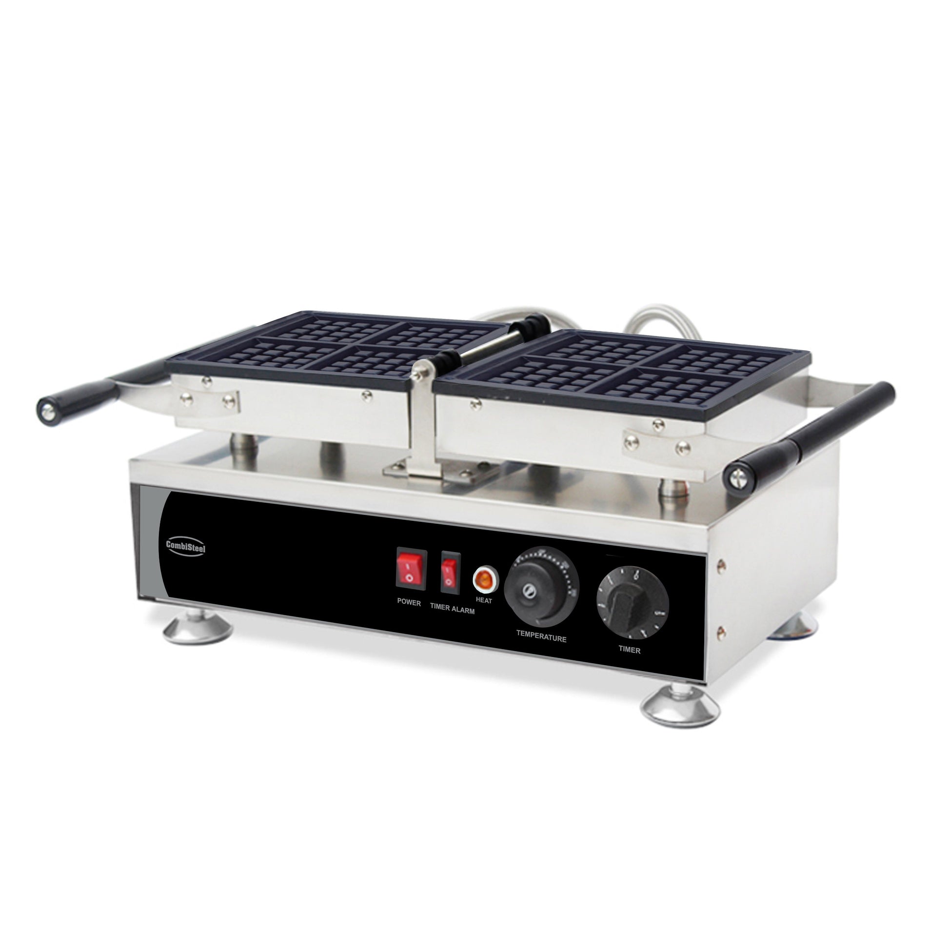 Gaufrier 4 pièces Bruxelles rotatif Combisteel - vue 2 - Cuisine Festive pro CHR - Cuistéo