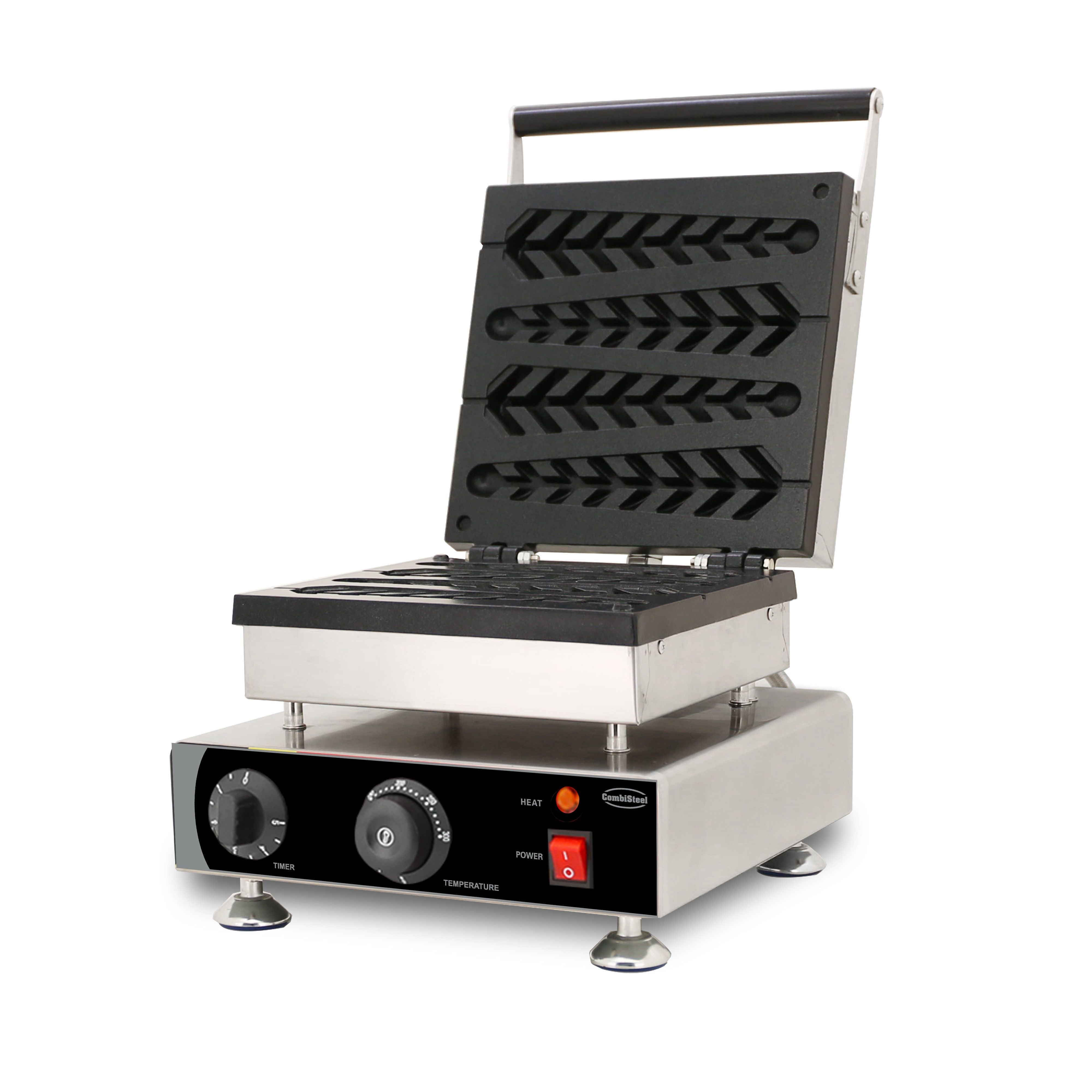 Gaufrier 4 pièces en sucette Combisteel - Cuisine Festive professionnel CHR - matériel cuisine pro - Cuistéo