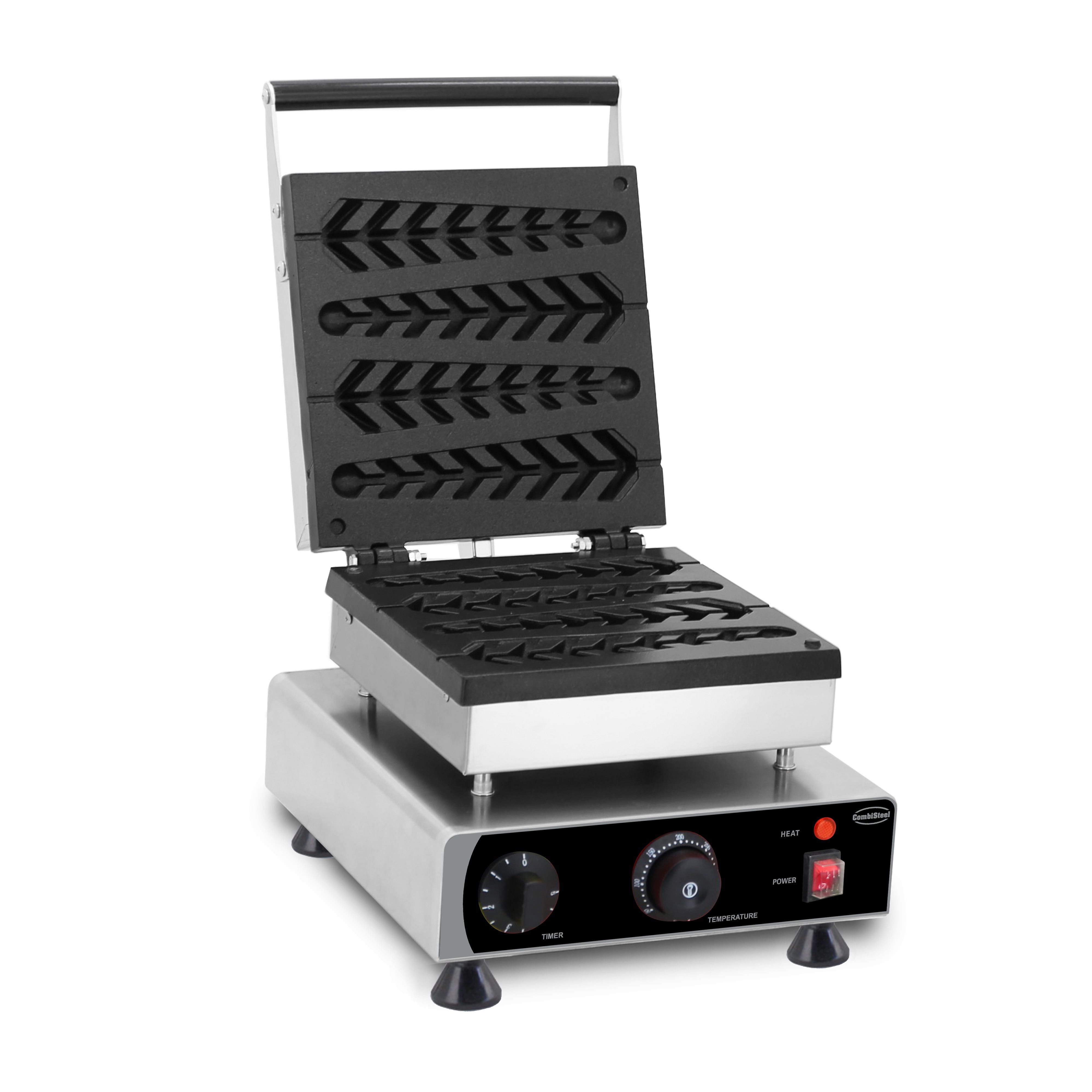 Gaufrier 4 pièces en sucette Combisteel - vue 2 - Cuisine Festive pro CHR - Cuistéo