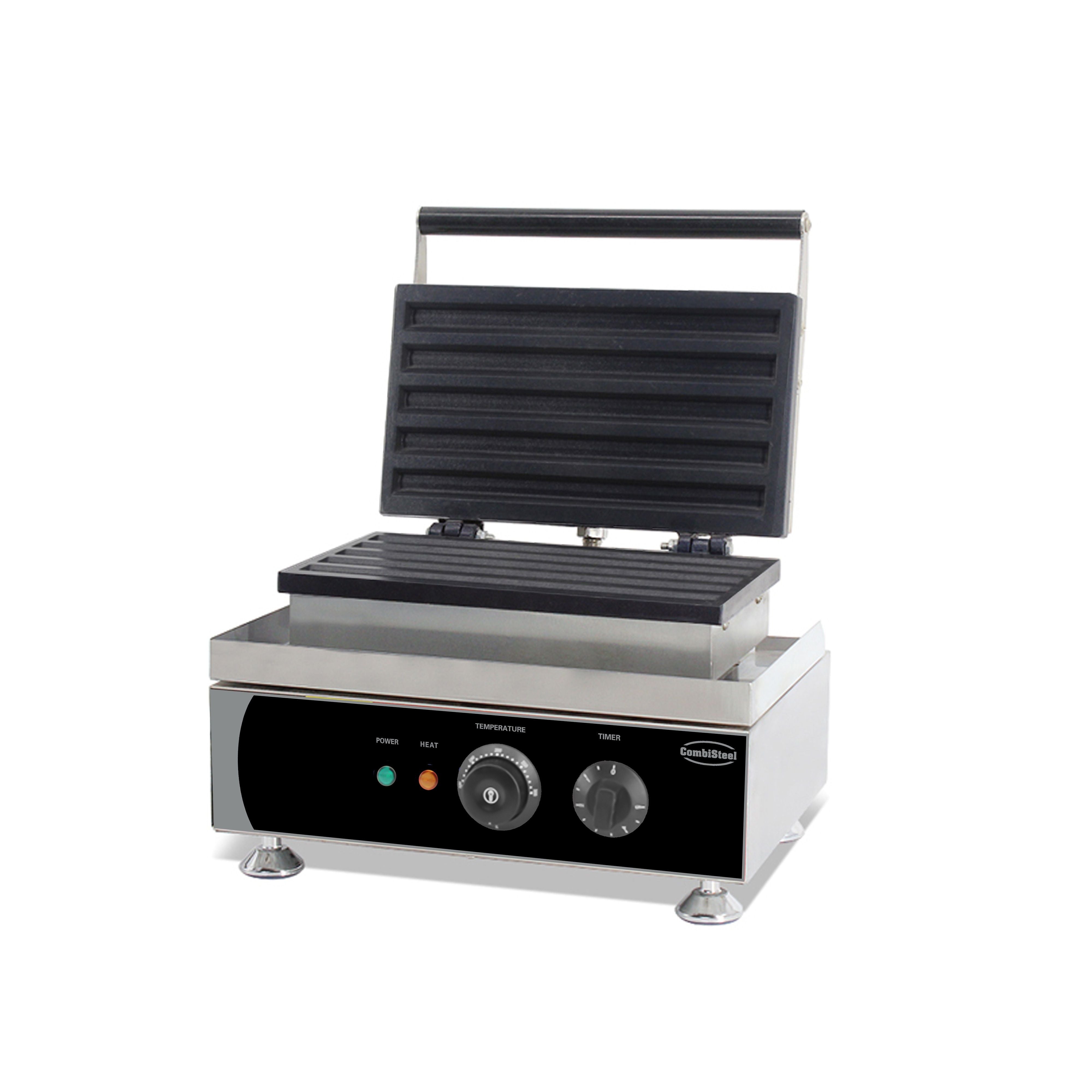 Gaufrier 5 pièces en Churros Combisteel - vue 2 - Cuisine Festive pro CHR - Cuistéo
