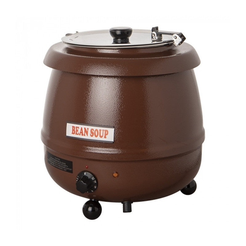 Chauffe-soupe de table marron 10 litres - Bistro