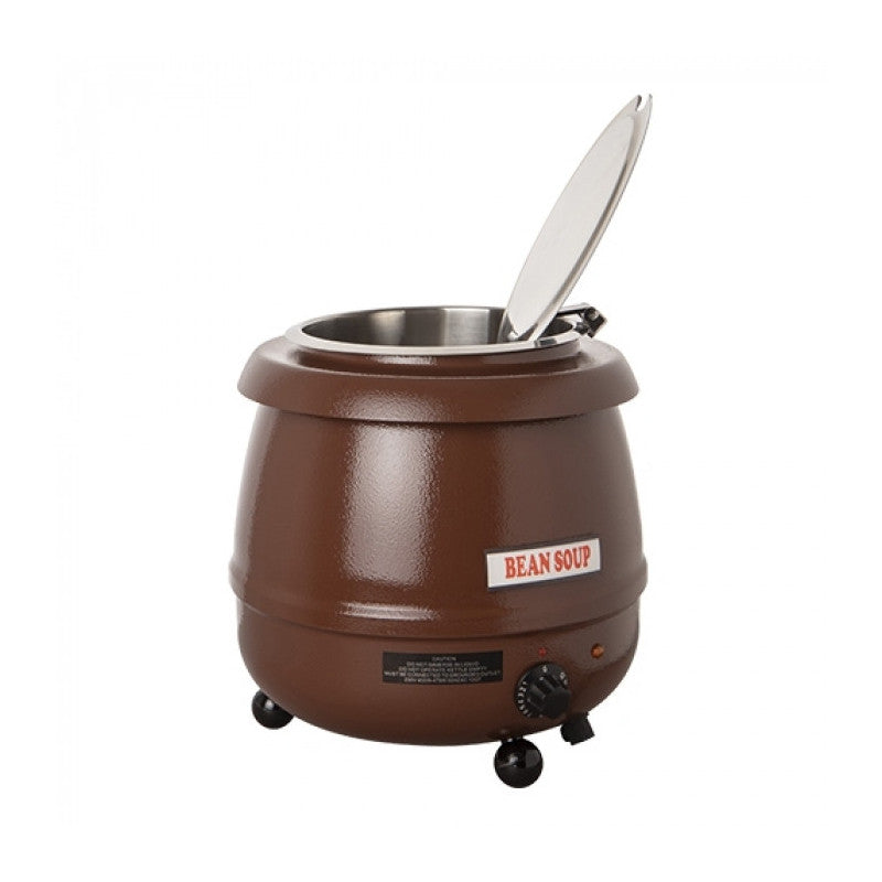 Chauffe-soupe de table marron 10 litres - Bistro