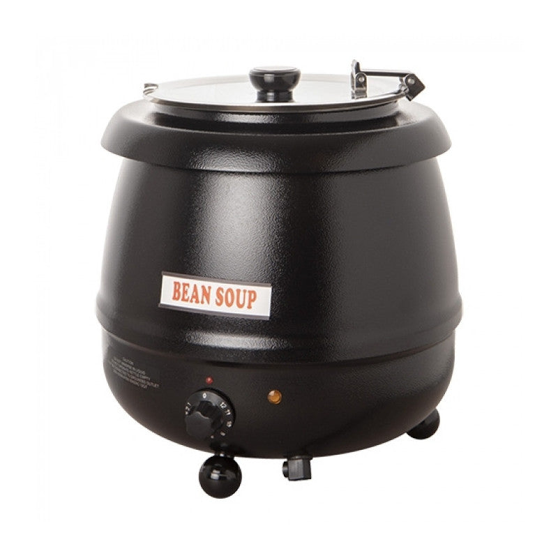 Chauffe-soupe de table noir 10 litres - Bistro