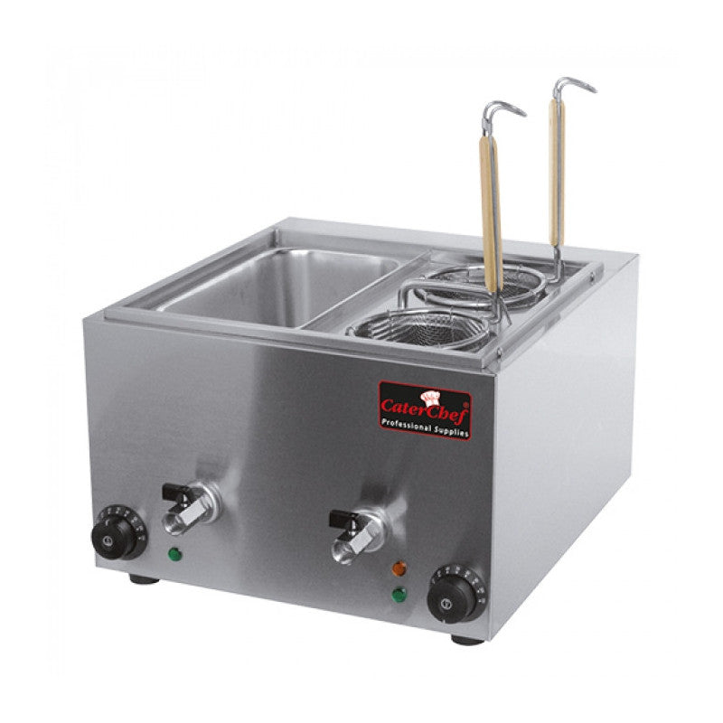 Cuiseur à pâtes avec chauffe sauce 8,8 L - Caterchef star