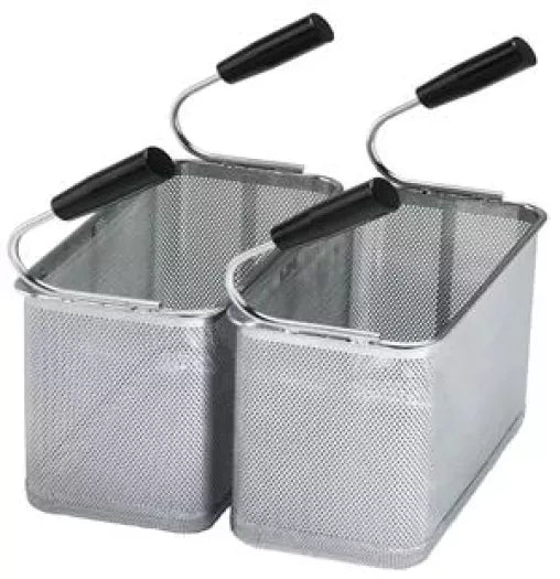 Paniers Pâtes - Set 2x1/6 + 1x1/3 GN - Acier - Professionnel Saro - vue 2 - Accessoire cuiseur pro CHR - Cuistéo