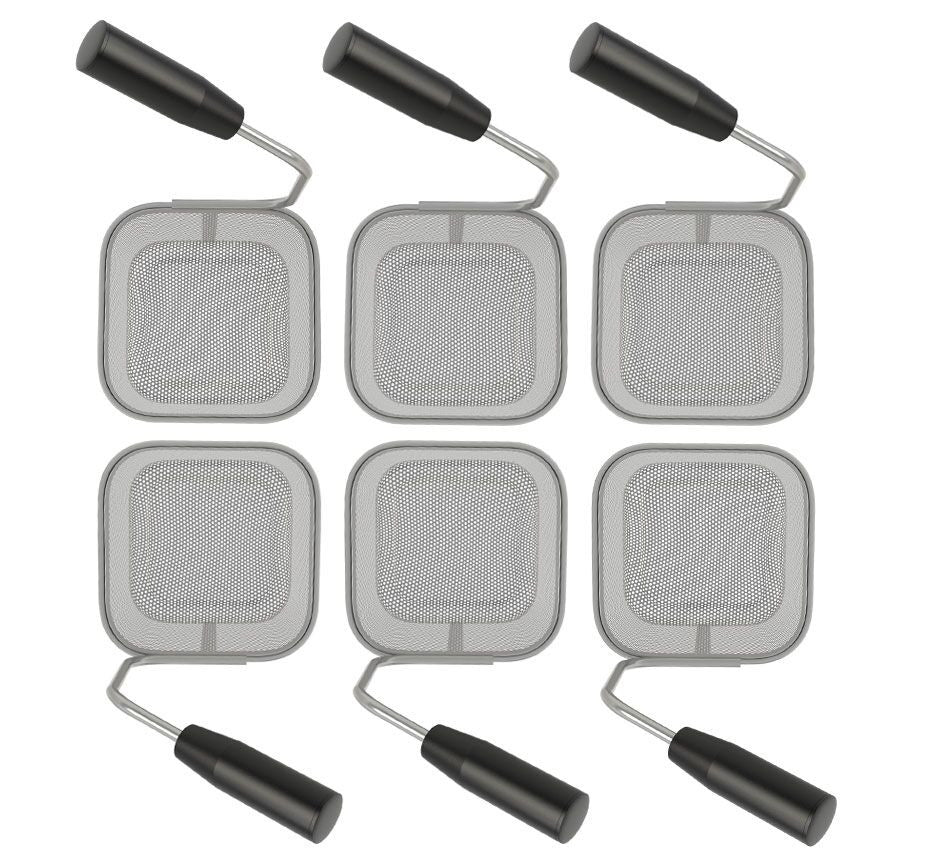 Paniers Pâtes - Set 6x1/6 - Acier - 143x163x215mm - Professionnel Saro - vue 2 - Accessoire cuiseur pro CHR - Cuistéo