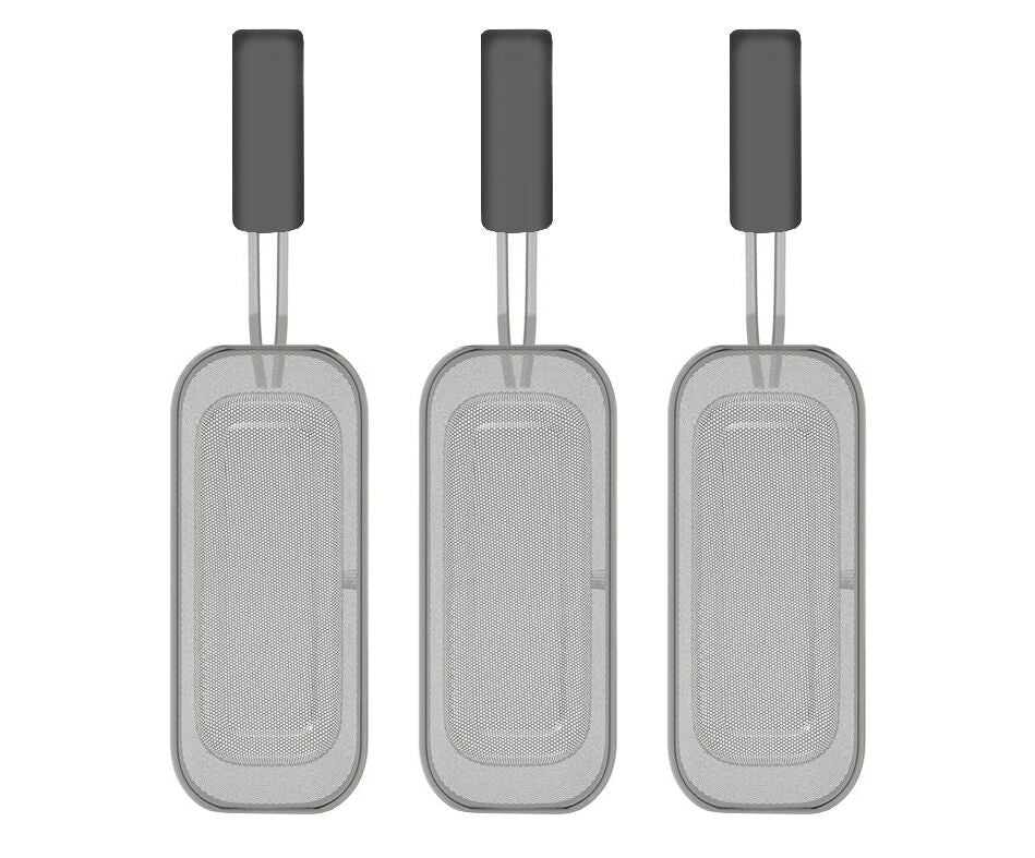 Paniers Pâtes - Set 3x1/3 - Acier - 288x163x215mm - Professionnel Saro - vue 2 - Accessoire cuiseur pro CHR - Cuistéo