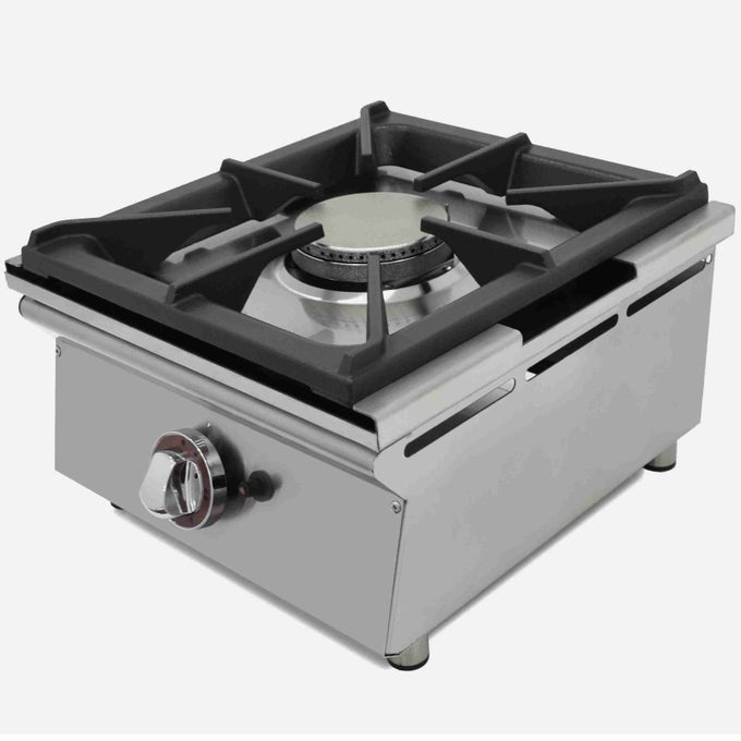 Réchaud à gaz - 1 feu 5,8 kW - Sur comptoir - Arilex