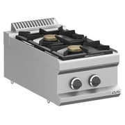 Réchaud à gaz - 2 feux - 2x5,5 kW - Arilex