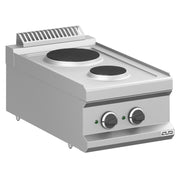 Cuisinière électrique - 2 zones rondes - MAGISTRA PLUS 700 - Arilex