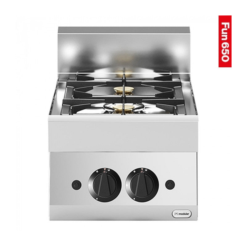 Réchaud 2 zones au gaz - Réf. 318002 - MODULAR