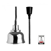 Abat-jour argent avec ampoule - Caterchef star