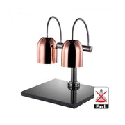 Abat-jour double cuivre avec plateau - Caterchef star