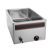Bain marie avec soupape de vidange - Caterchef star