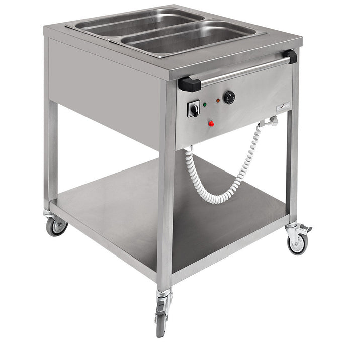Bain Marie mobile 2x GN1/1 - Diverso