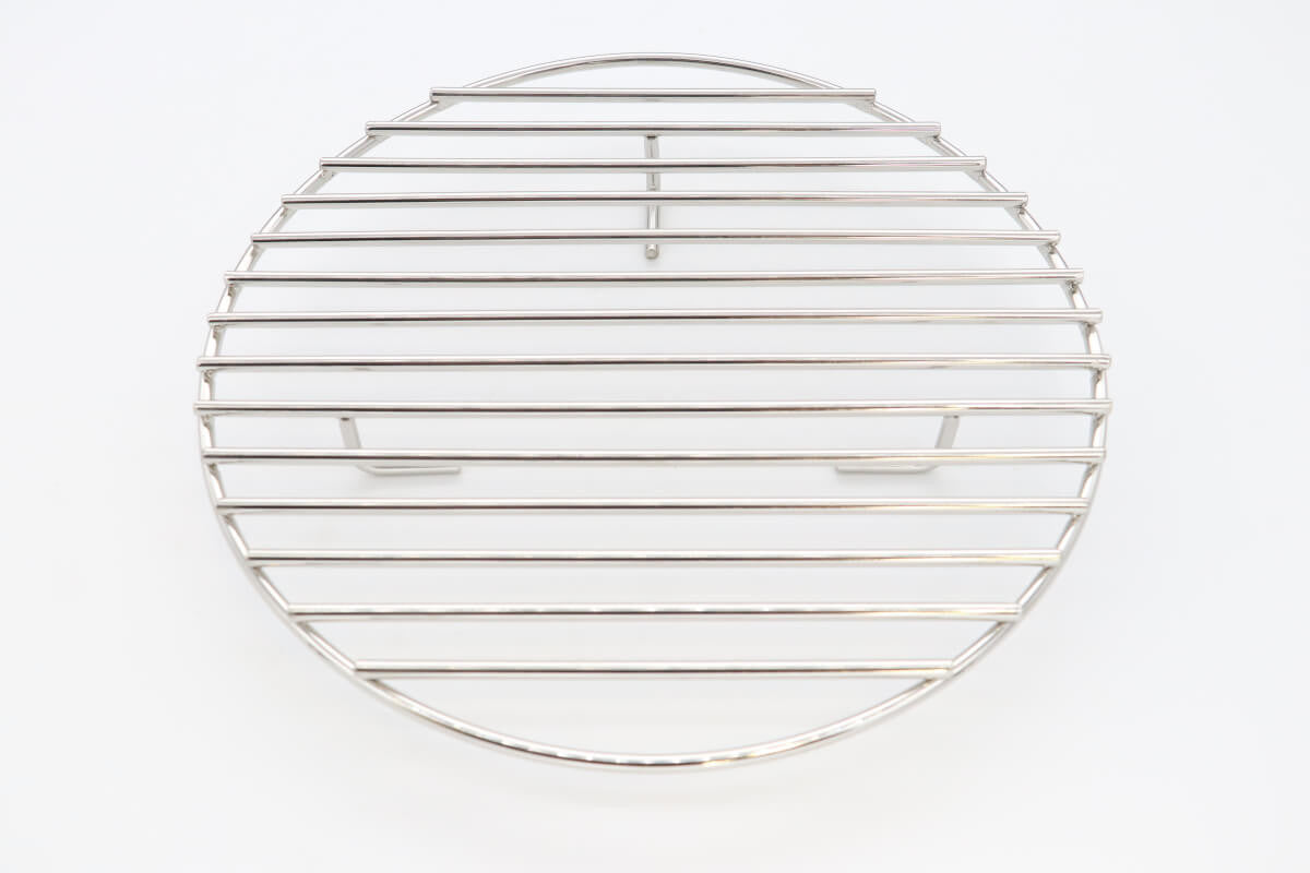 Plaque de gril en acier inoxydable 27cm Maxima - Accessoire barbecue professionnel CHR - matériel cuisine pro - Cuistéo