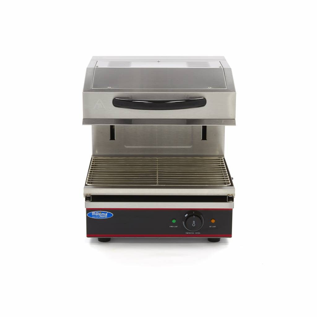 Grill à Salamandre - 44 x 32 cm - 2800W - avec élévateur Maxima - vue 4 - Salamandre pro CHR - Cuistéo