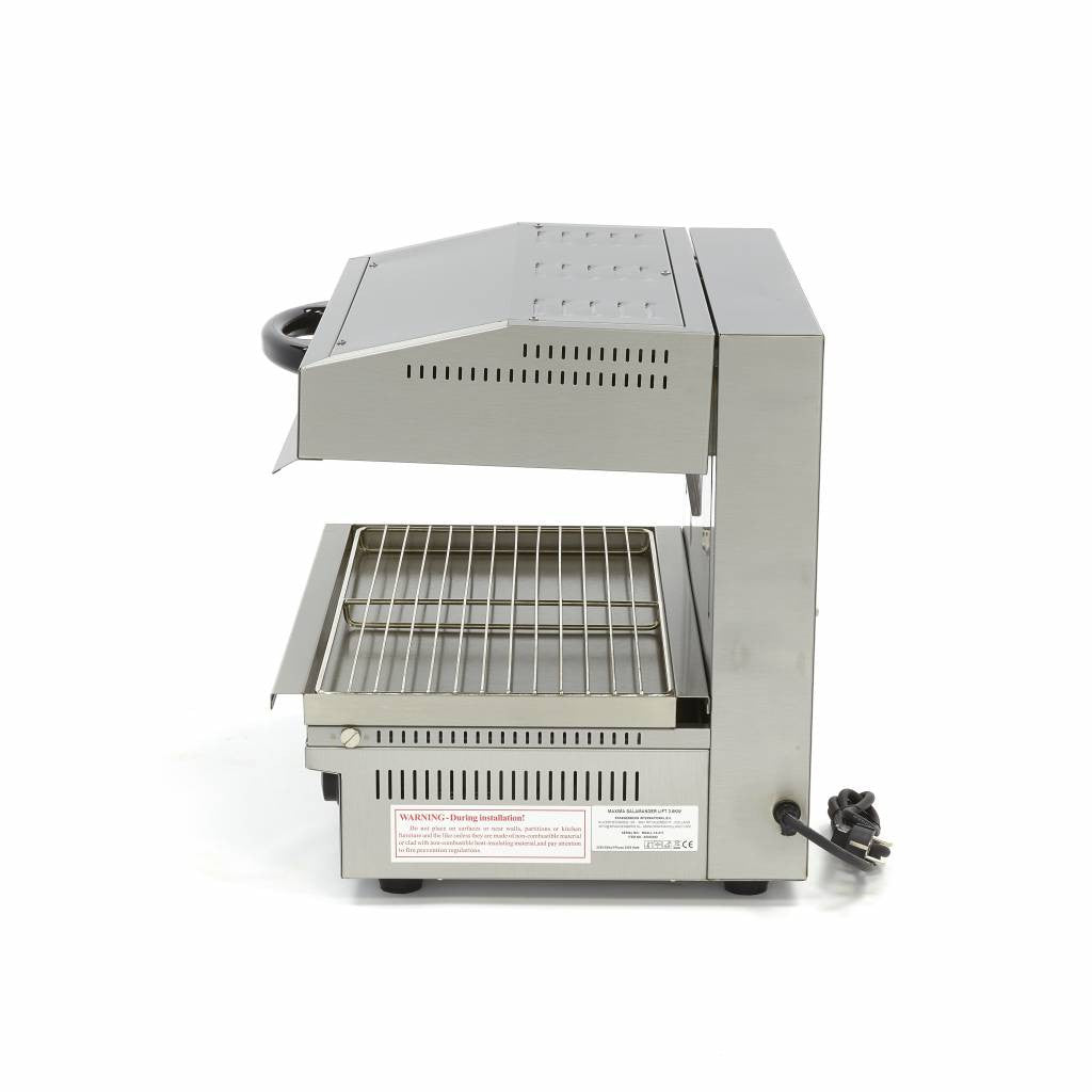 Salamandre professionnelle - 59 x 32cm - 3600W - avec monte et baisse Maxima - vue 3 - Salamandre pro CHR - Cuistéo
