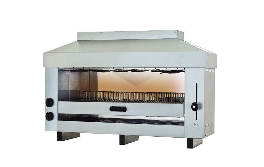 Salamandre de gaz 2 zones de chauffage 650x500x720 mm 3.9 kW Combisteel - Salamandre professionnel CHR - matériel cuisine pro - Cuistéo