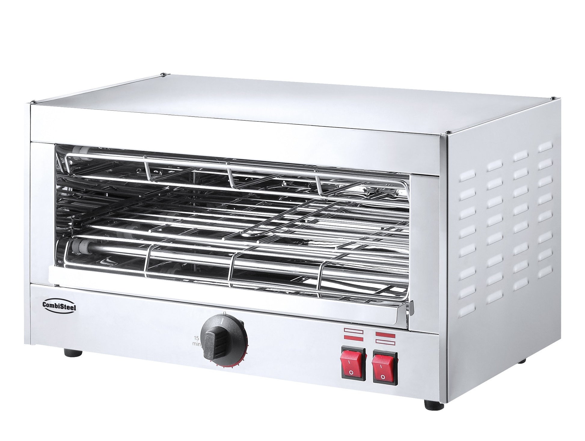 Salamandre Cuisine - toaster électrique - 1 niveau - 2,4 kW 490x250x280 mm Combisteel - Toaster professionnel professionnel CHR - matériel cuisine pro - Cuistéo