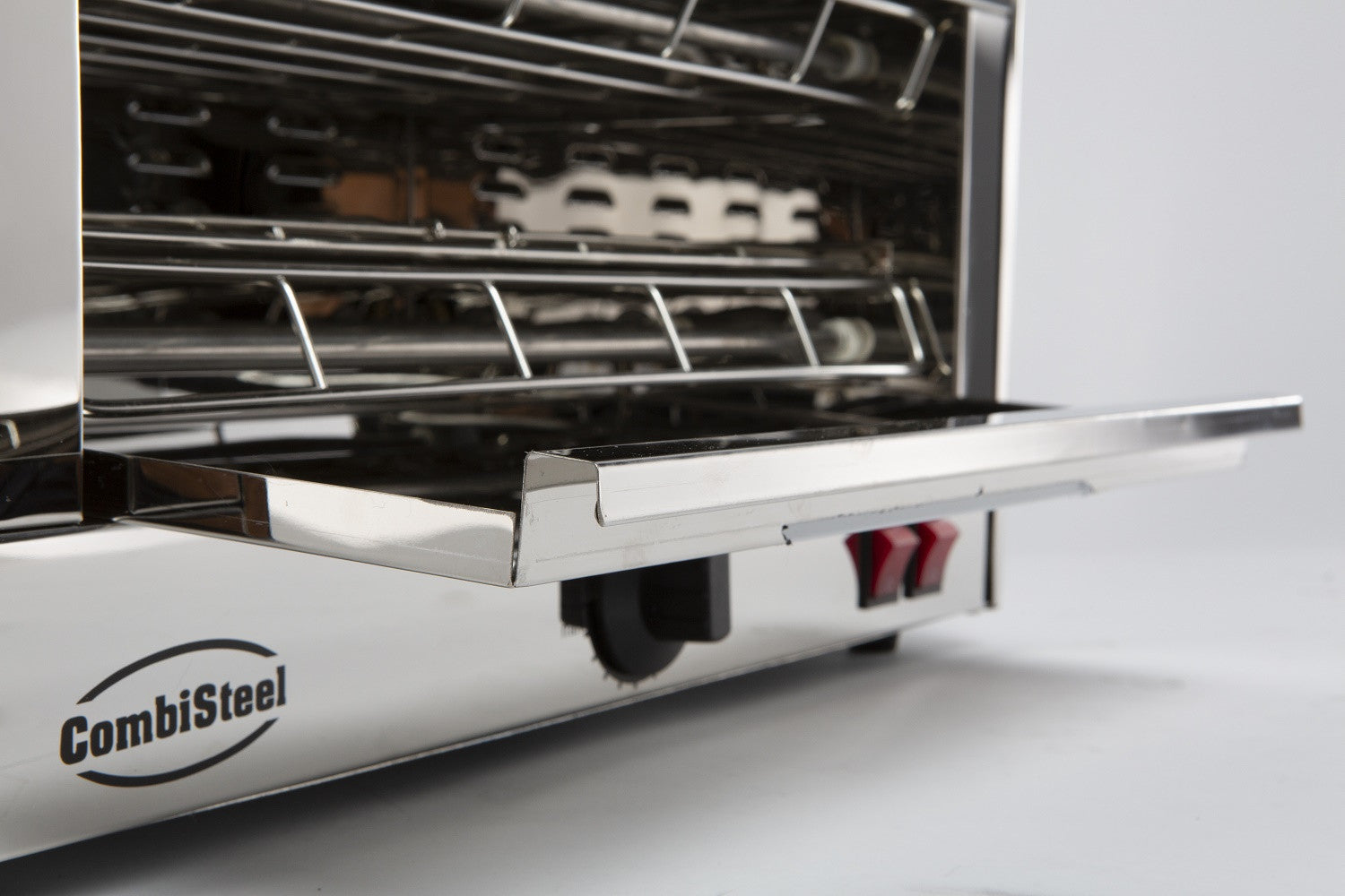 Salamandre Cuisine - toaster électrique - 1 niveau - 2,4 kW 490x250x280 mm Combisteel - vue 3 - Toaster professionnel pro CHR - Cuistéo