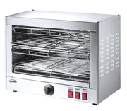 Salamandre Cuisine - toaster électrique - 2 niveaux - 3,6 kW 490x250x380 mm Combisteel - Toaster professionnel professionnel CHR - matériel cuisine pro - Cuistéo