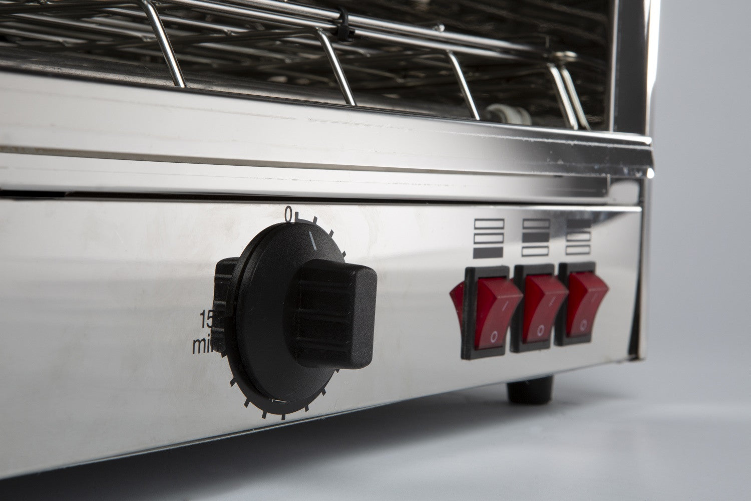Salamandre Cuisine - toaster électrique - 2 niveaux - 3,6 kW 490x250x380 mm Combisteel - vue 2 - Toaster professionnel pro CHR - Cuistéo