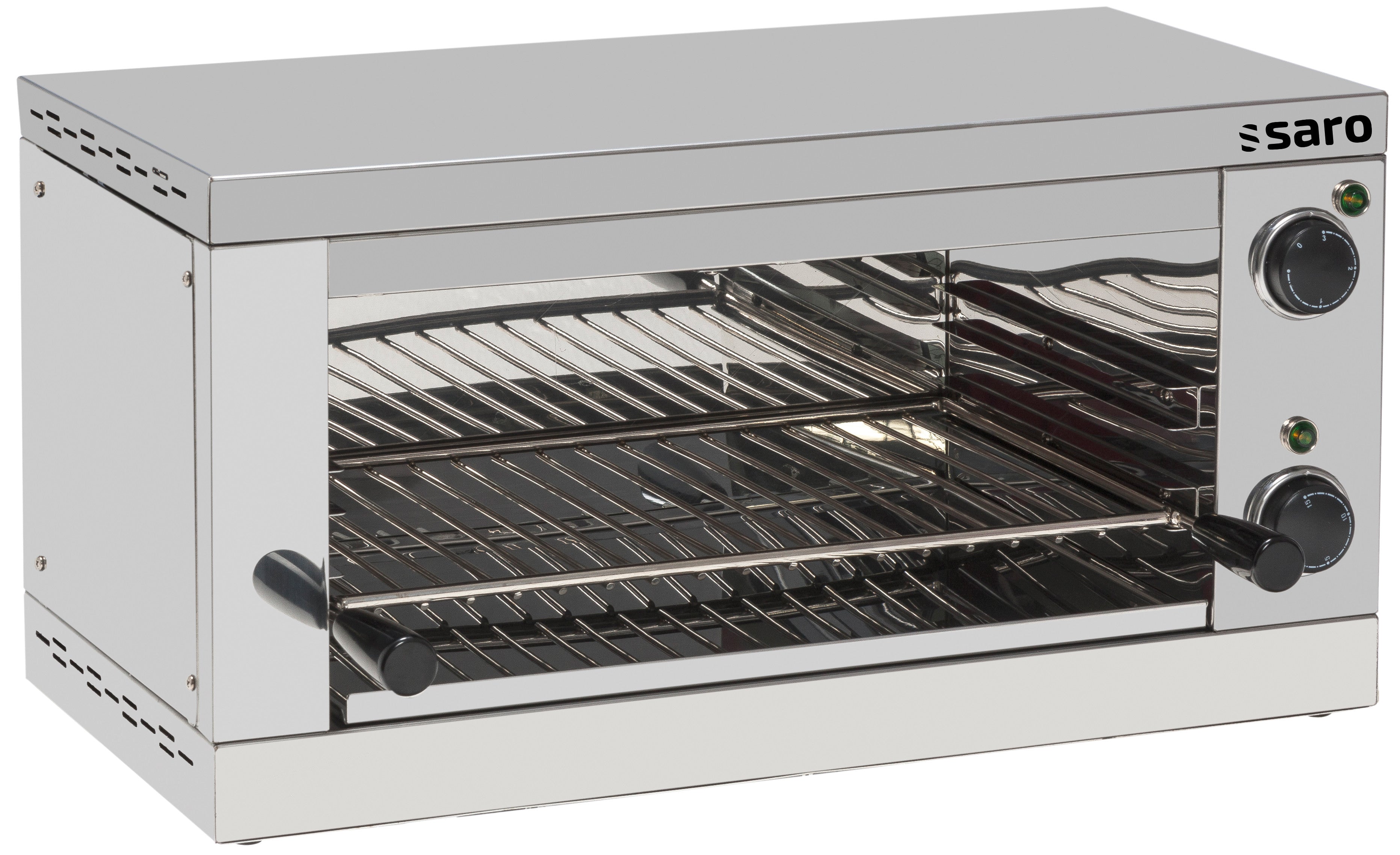 Salamandre - Chaleur supérieure - Température réglable - Minuterie - Grille amovible 2.5 kW Saro - Toaster professionnel professionnel CHR - matériel cuisine pro - Cuistéo