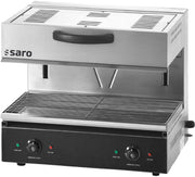 Salamandre électrique - 2 zones - Hauteur réglable - Bac miettes amovible Saro - Salamandre et Toaster professionnel CHR - matériel cuisine pro - Cuistéo
