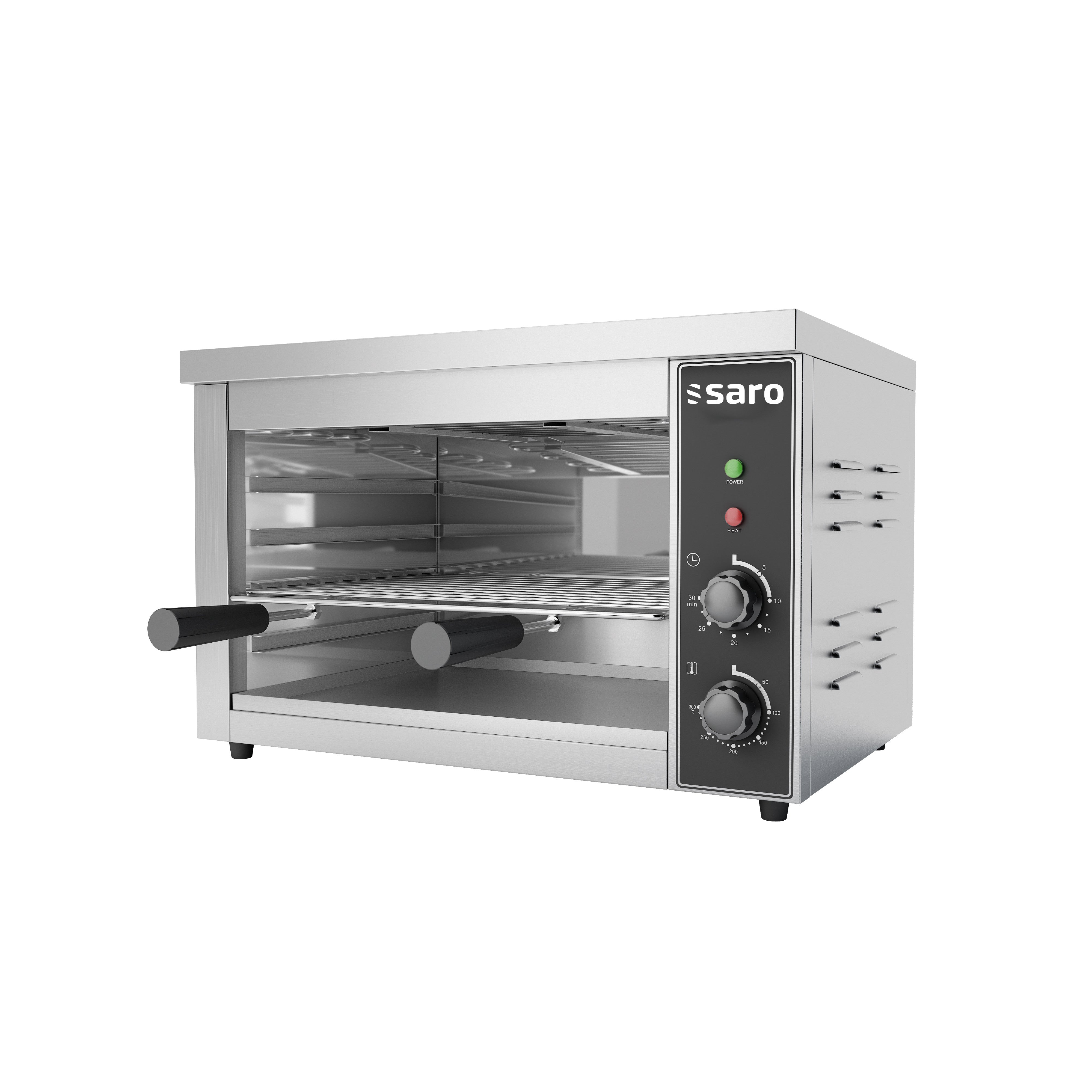 Salamandre Cuisine - électrique - Grille réglable - Minuterie 30 min - Bac miettes coulissant Saro - Toaster professionnel professionnel CHR - matériel cuisine pro - Cuistéo