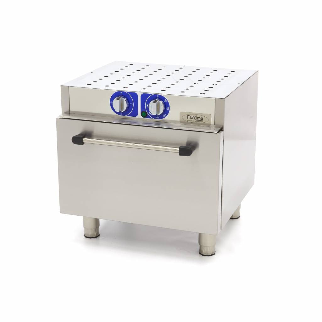 Four professionnel - Électrique - Double unité - Profondeur de 60 cm 3000 W Maxima - Accessoire cuisson professionnel CHR - matériel cuisine pro - Cuistéo