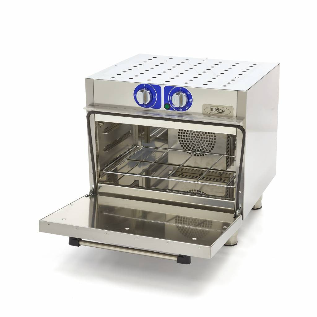 Four professionnel - Électrique - Double unité - Profondeur de 60 cm 3000 W Maxima - vue 3 - Accessoire cuisson pro CHR - Cuistéo