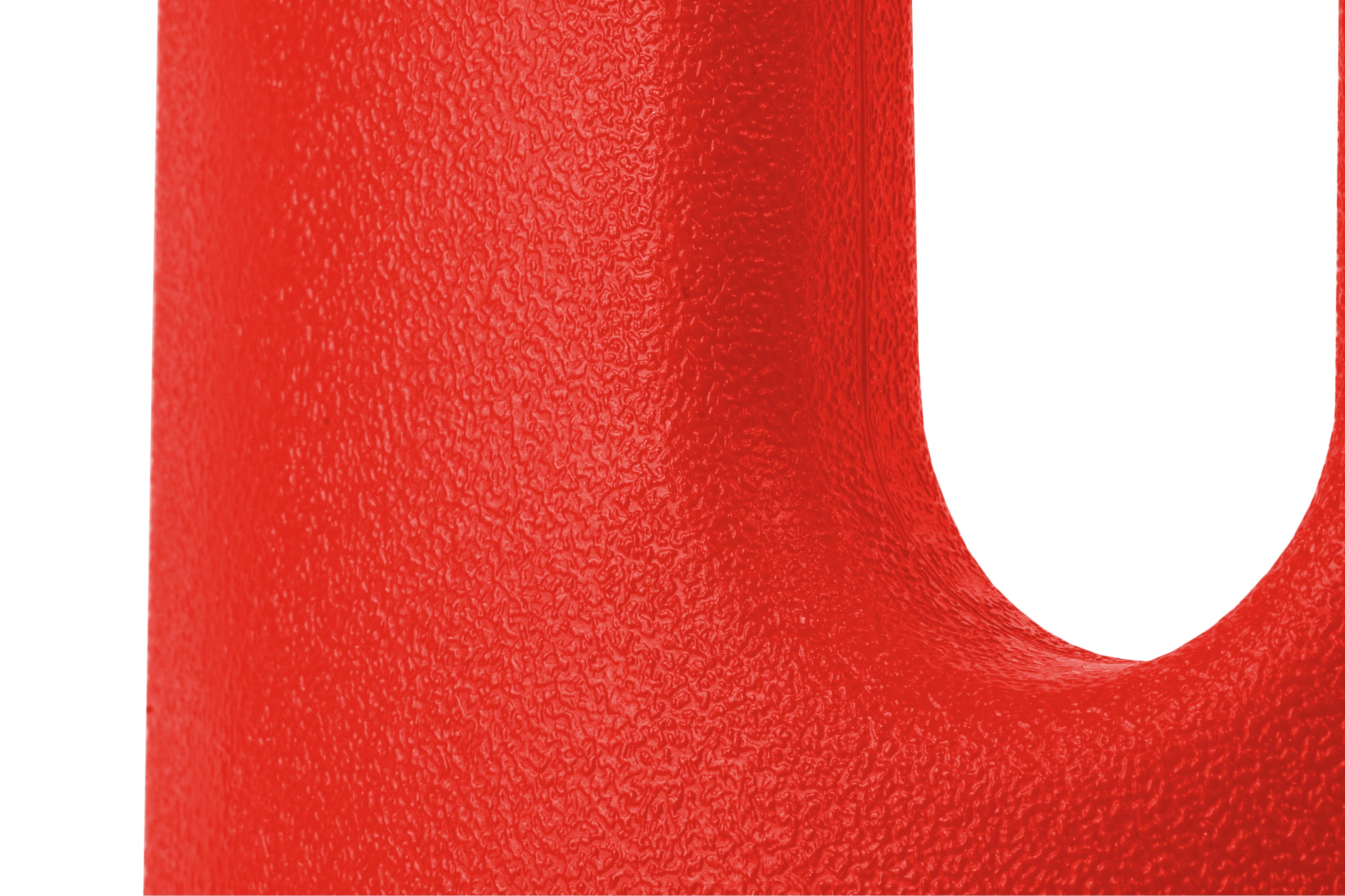 Protection angle - Inox/Plastique - Rouge Saro - Accessoire cuisson professionnel CHR - matériel cuisine pro - Cuistéo