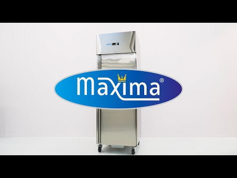 Congélateur 400L GN1/1 sur roulettes 3 étagères ajustables acier inoxydable éclairage LED 600 W Maxima - vue 7 - Armoire réfrigérée négative pro CHR - Cuistéo